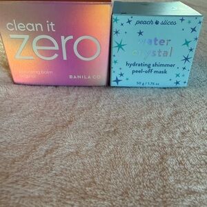 Banila Co Cleansing Balm and Peach Slices Mask Set